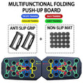 Foldable Push-Up Training Board with Non-Slip Handles