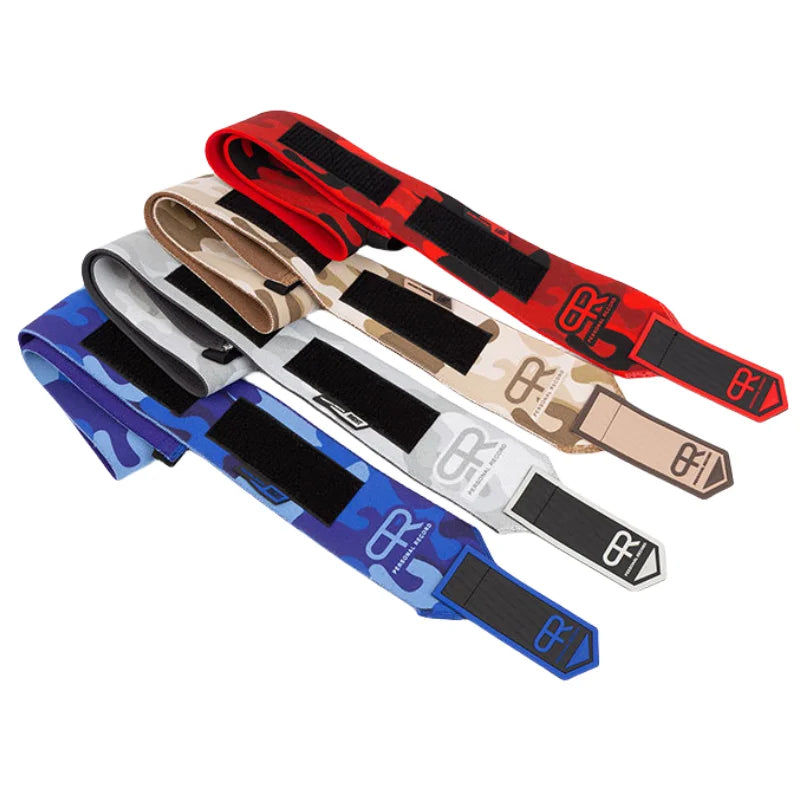 Elbow Support Wraps – 1 Pair High Elastic Compression Straps for Weight Lifting & Powerlifting