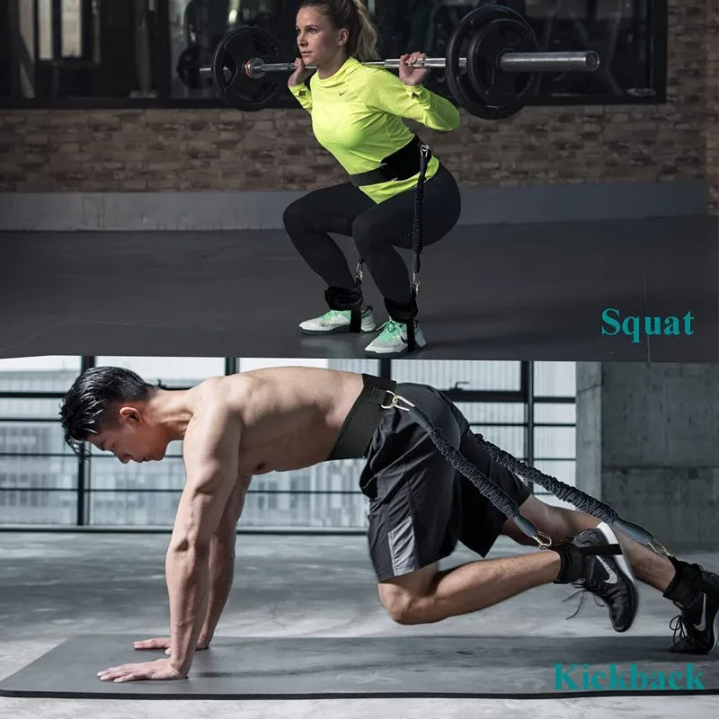 Vertical Jump Trainer Resistance Band – Leg Strength & Agility Training for Basketball, Volleyball & Football
