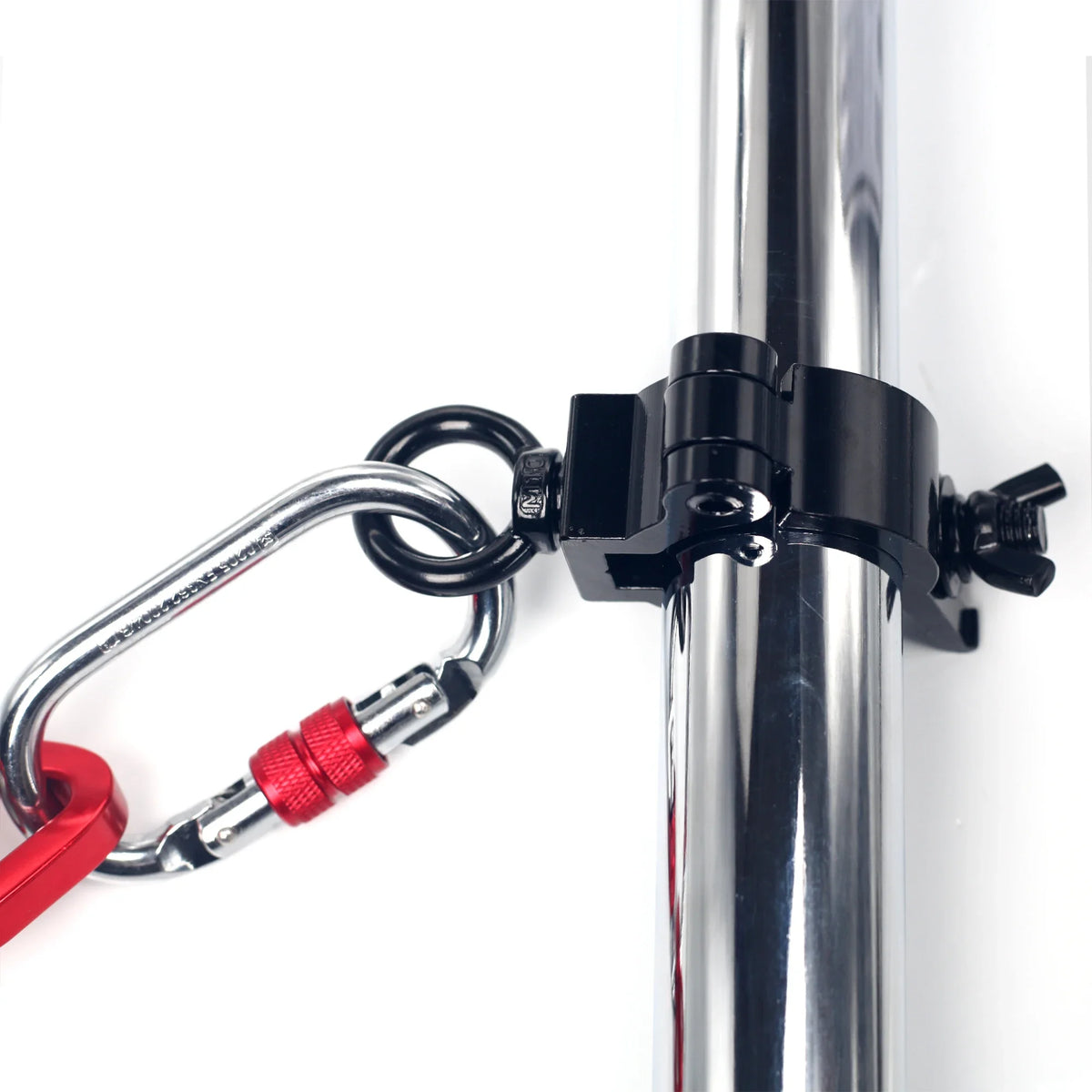 Fly Grip Pole Dance Combo Set - Steel Pole with Silk & Satin for Aerial Yoga & Dancing