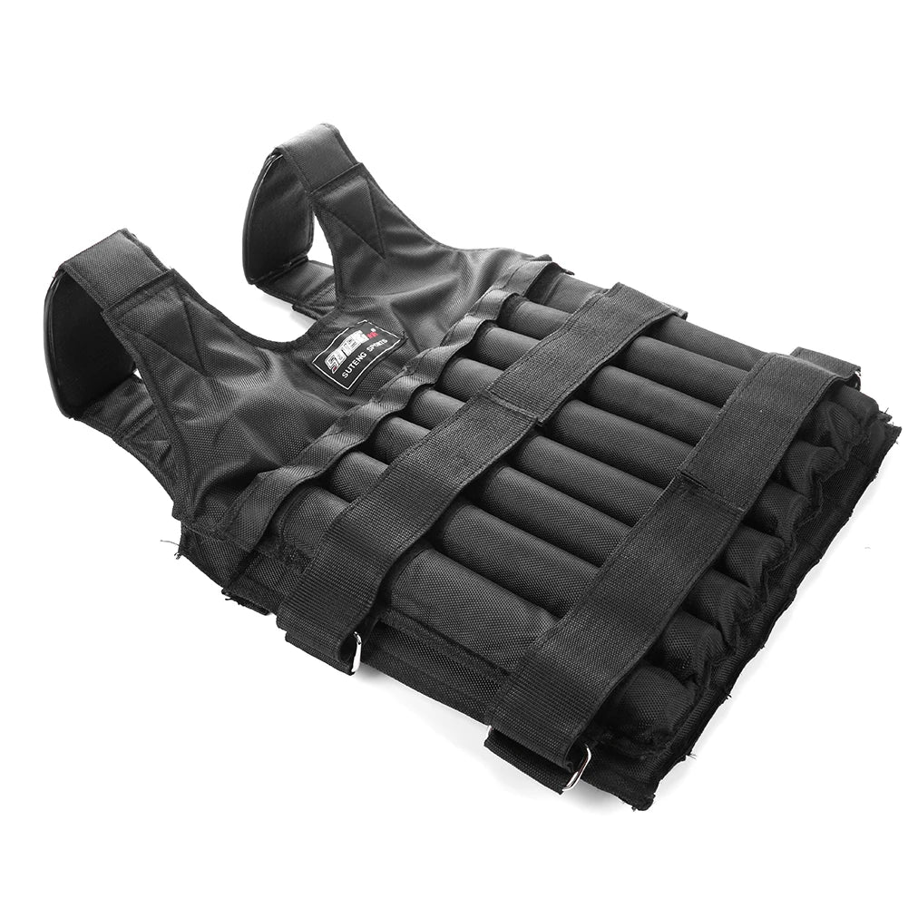 3–35kg Adjustable Weighted Vest – Durable Load Training Fitness Vest