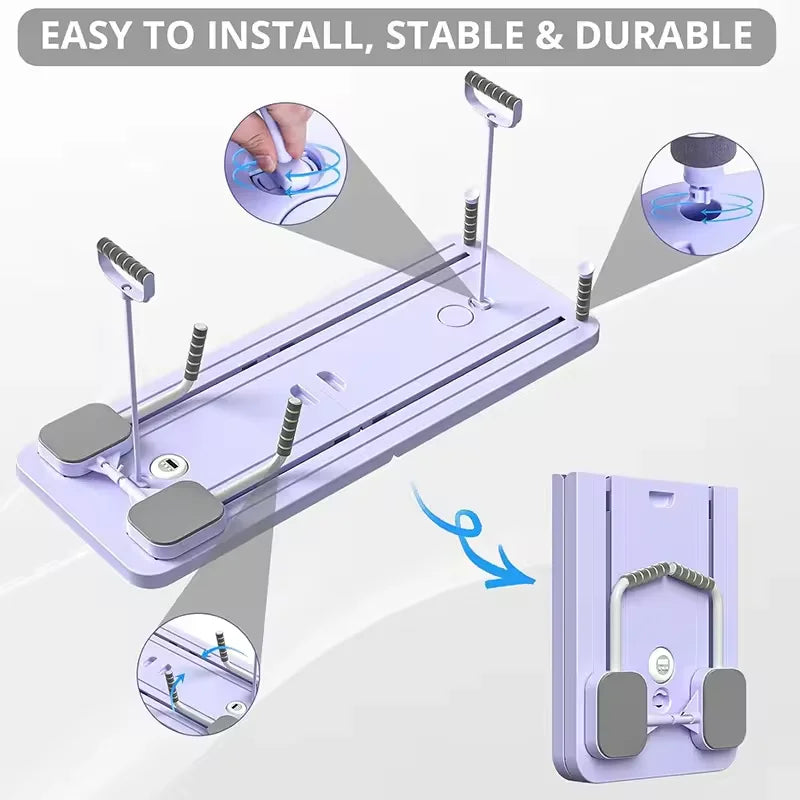 Multifunctional Fitness Board for Core Training – Push Up, Abdominal & Pilates Workout Equipment