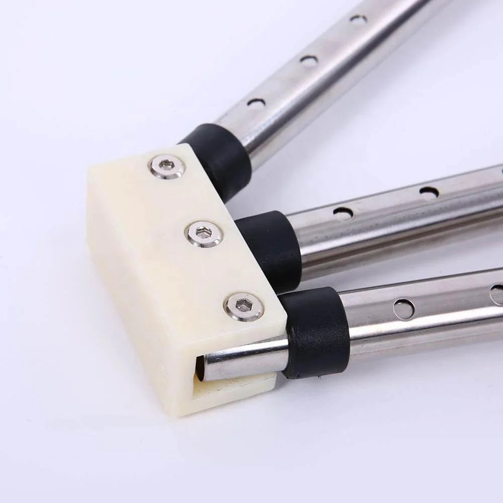 3 Bar Adjustable Leg Stretcher – Stainless Steel Split Stretching Machine with 6 Hole Adjustment