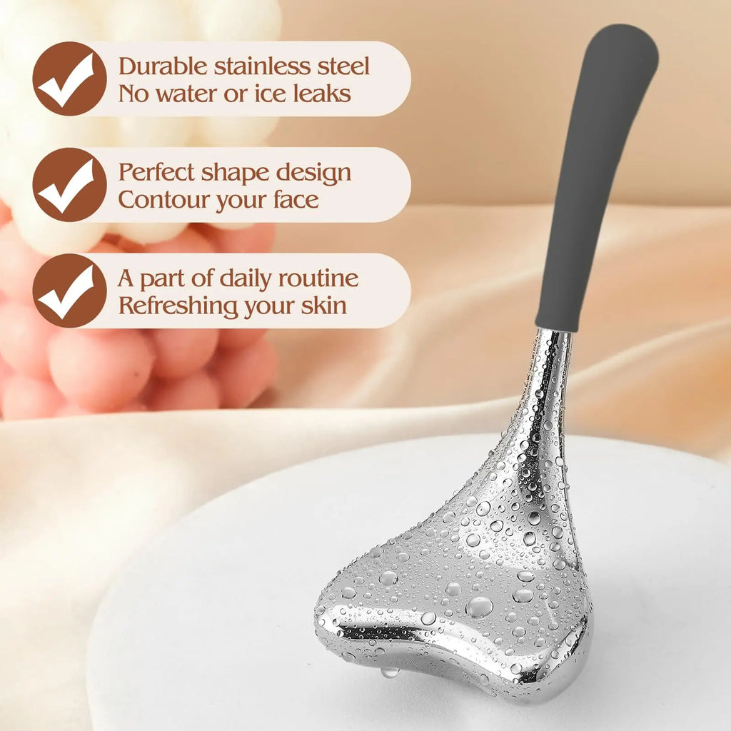 Stainless Steel Gua Sha Therapy Massage Tools – Facial, Eye & Body Muscle Relief Scraping Set