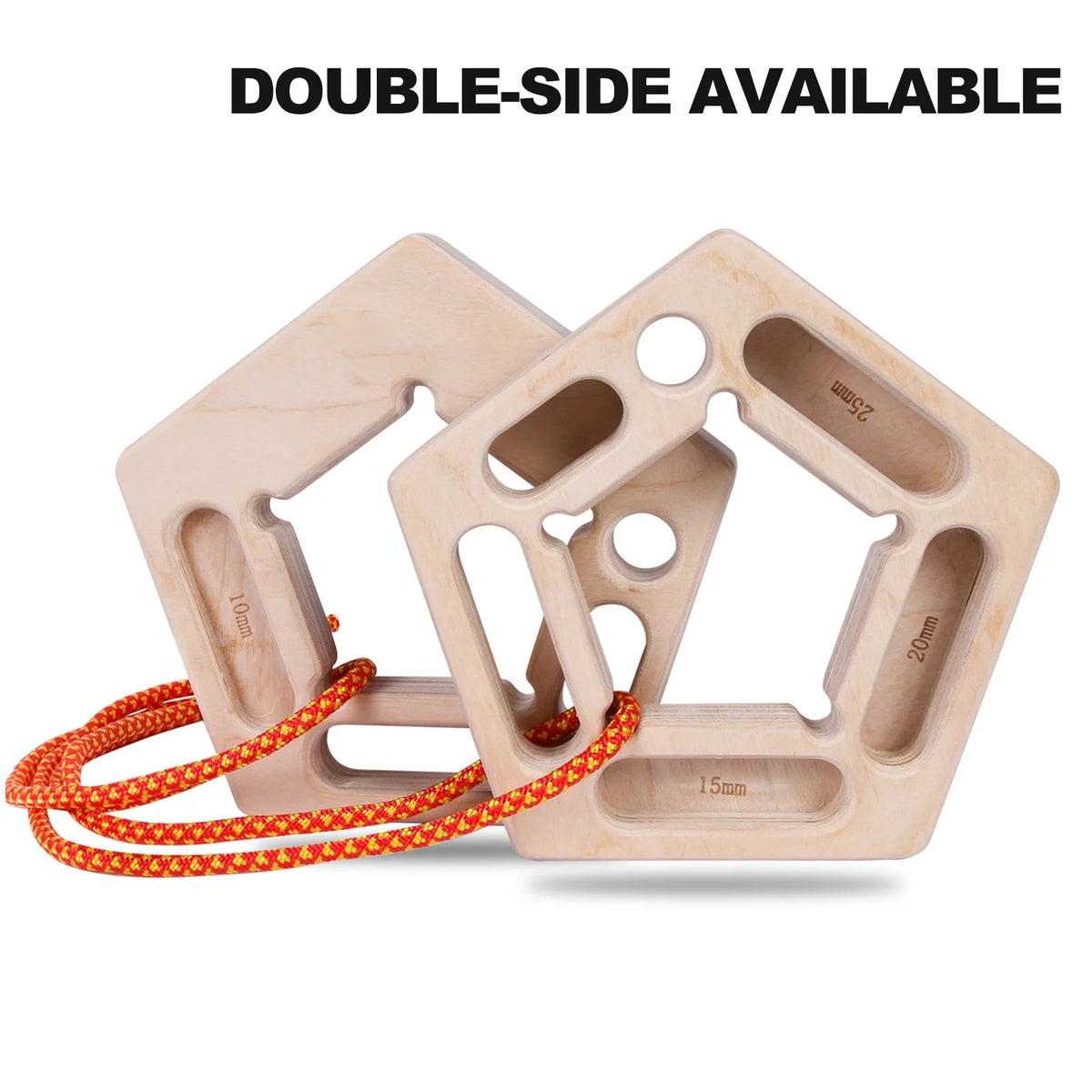 Finger Strengthen Climbing Board Pull-Ups Weight Hang Trainer Portable Tool Grip Forearm Strengthener Exercise