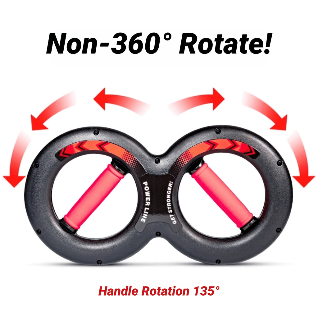 8-Shape Hand Grip Strength Trainer – Forearm & Wrist Spring Exerciser