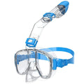 Half Face Snorkeling Mask Set - Anti-Fog Scuba Diving Swimming Mask for Adults