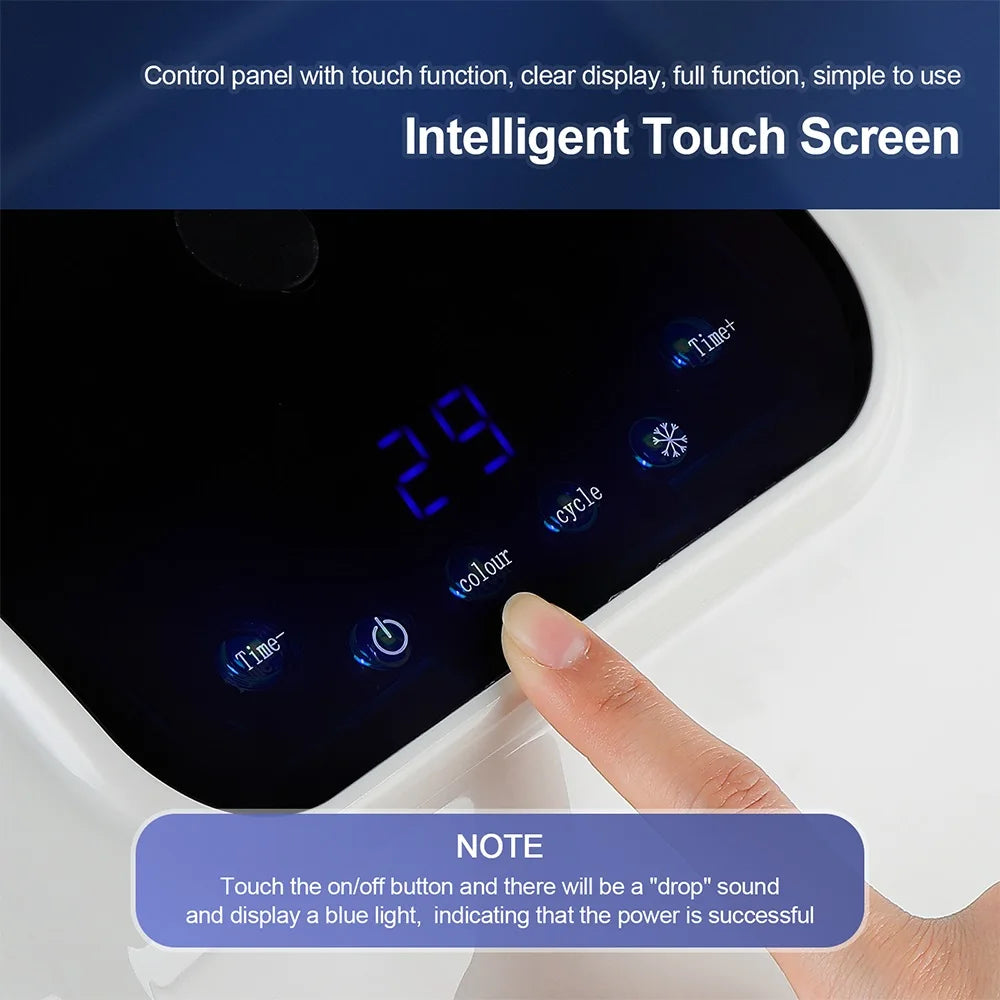 7-Color LED Photon Face & Body Mask with Nano Spray – Skin Moisturizing Rejuvenation Device