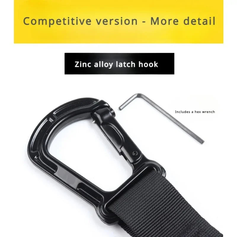Adjustable Suspension Training Belt – Full Body Resistance Rope for Yoga & Fitness Workouts