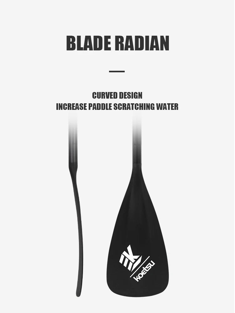 2-in-1 Aluminum SUP & Kayak Paddle with Nylon Blade – Adjustable and Lightweight