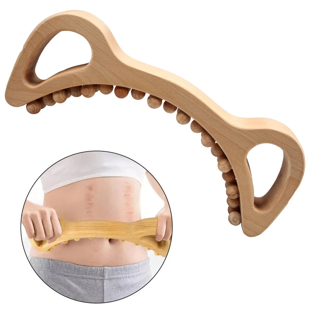 Wood Therapy Massage Tool Set – Manual Body Massage & Muscle Relaxation Kit