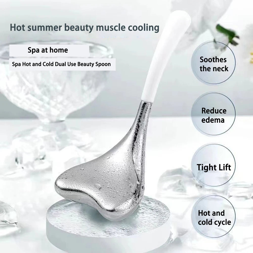 Stainless Steel Gua Sha Therapy Massage Tools – Facial, Eye & Body Muscle Relief Scraping Set