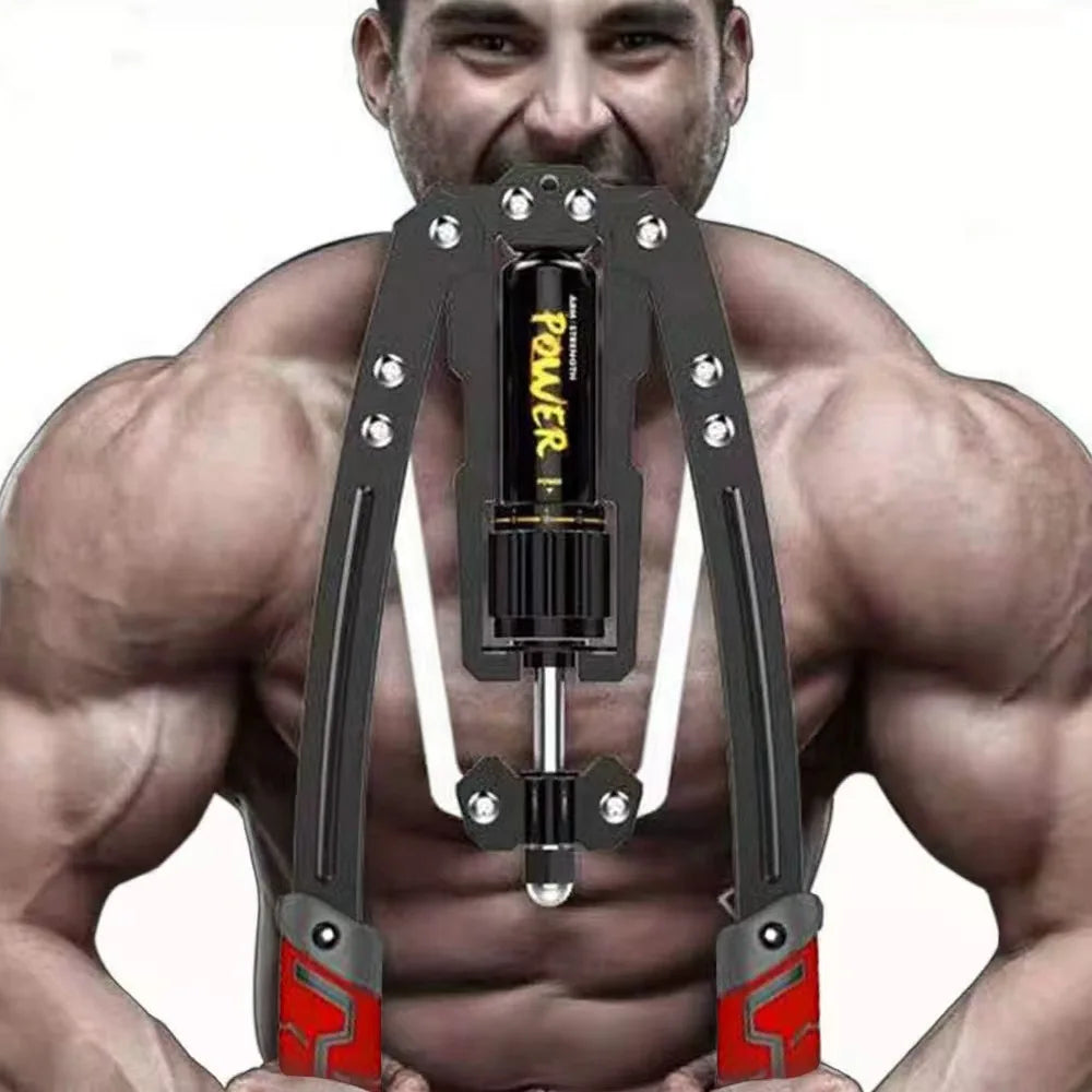 Adjustable Twister Arm Exerciser Hydraulic Strength Trainer for Chest, Shoulder & Arm Workouts