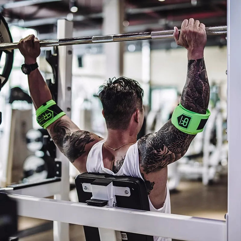 Elbow Support Wraps – 2-Pack 90 cm Elastic Compression Straps for Weight Lifting & Powerlifting