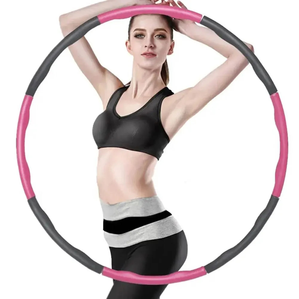 Adjustable Hula Hoop Ring – Removable Fitness Training Circle for Adults