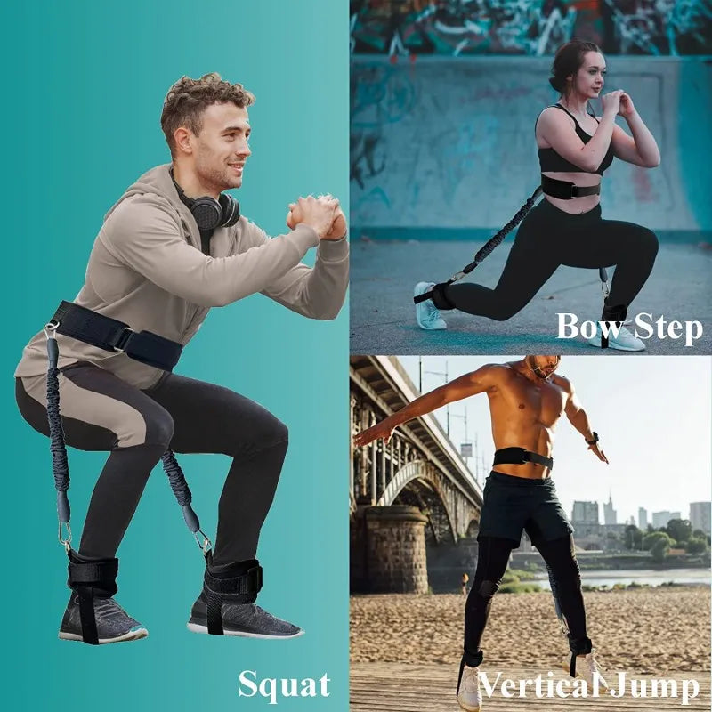 Vertical Jump Trainer Resistance Band – Leg Strength & Agility Training for Basketball, Volleyball & Football