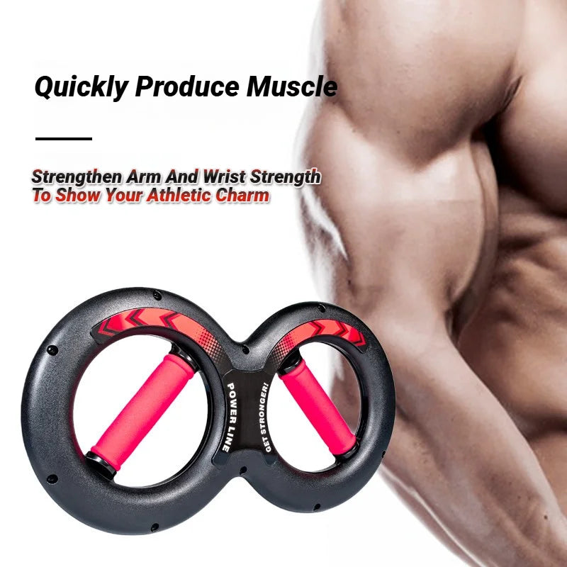 8-Shape Hand Grip Strength Trainer – Forearm & Wrist Spring Exerciser