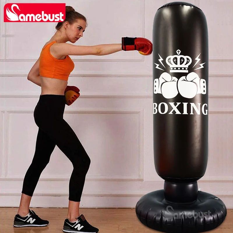 Inflatable Punching Bag – Bounce Back Boxing Bag for Sports & Daily Exercise