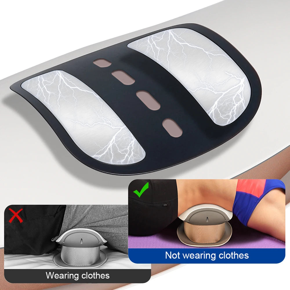 Electric Lumbar Traction Massager – Adjustable Vibration Waist Support Back Massage Device