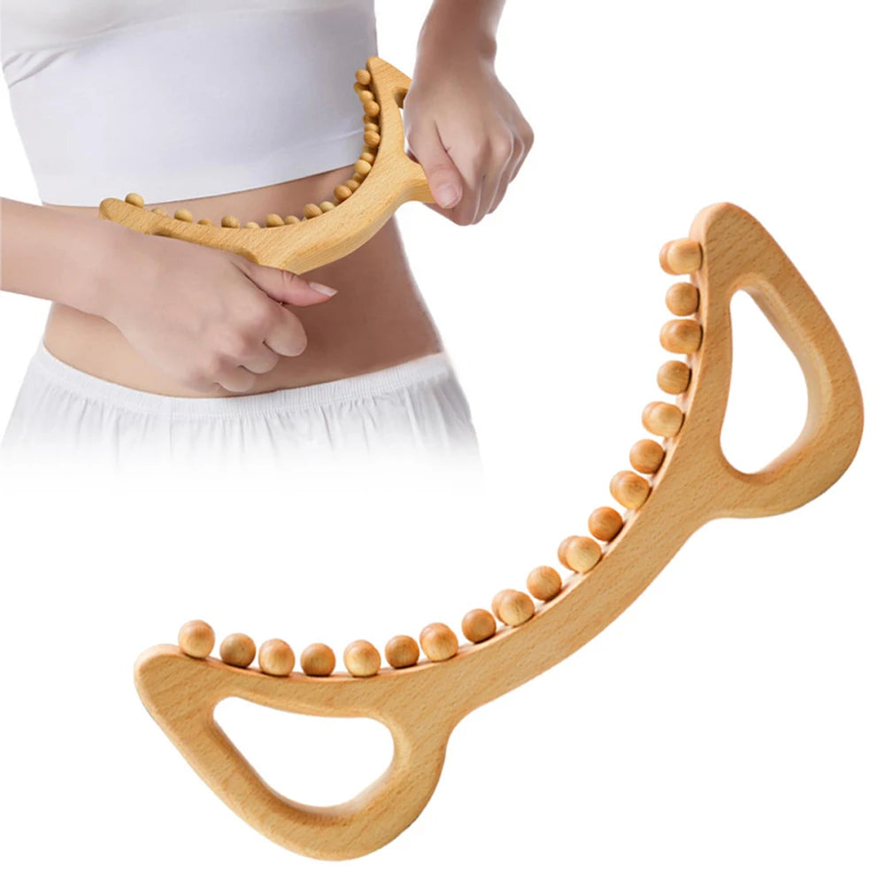 Wood Therapy Massage Tool Set – Manual Body Massage & Muscle Relaxation Kit