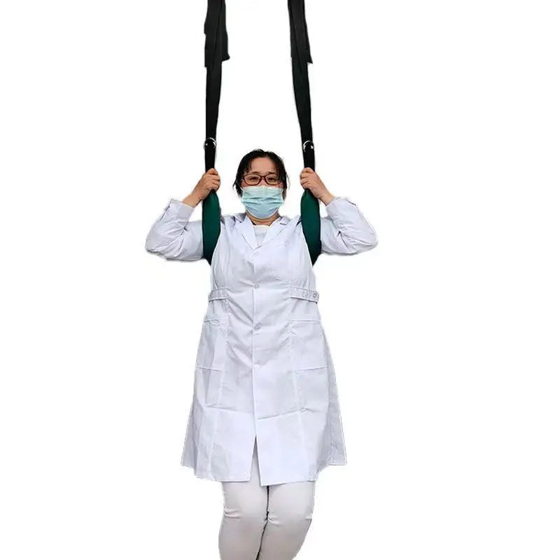 Adjustable Back Stretch Strap – Hanging Waist Support Fitness Belt