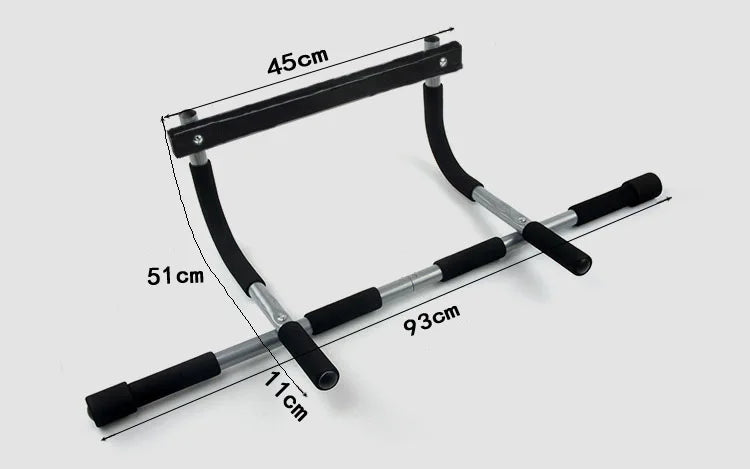 Adjustable Doorway Pull Up Bar – Home Gym Strength Training Equipment